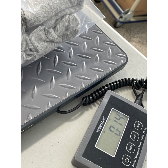 TWRHLL by Christie Brinkley Knit Cowl Neck Dress Size Medium Heather Grey Chic - Picture 7 of 7